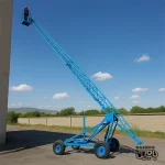 بالابر نردبان کشویی چرخ دار دستی